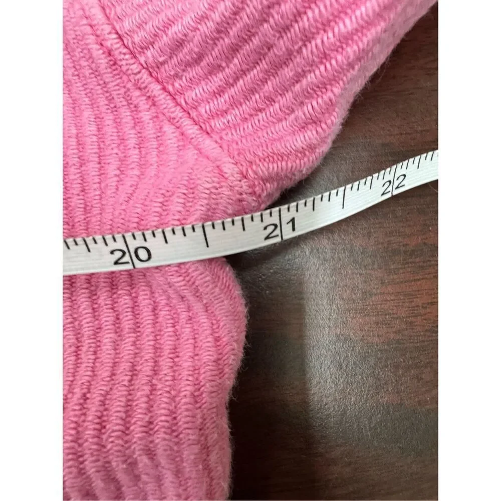 PINK Victoria’s Secret Ribbed Pink Crewneck Size X-Small